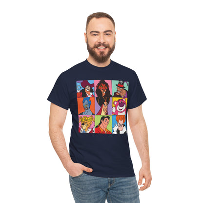Villains' Club - Disney male villains unisex t-shirt