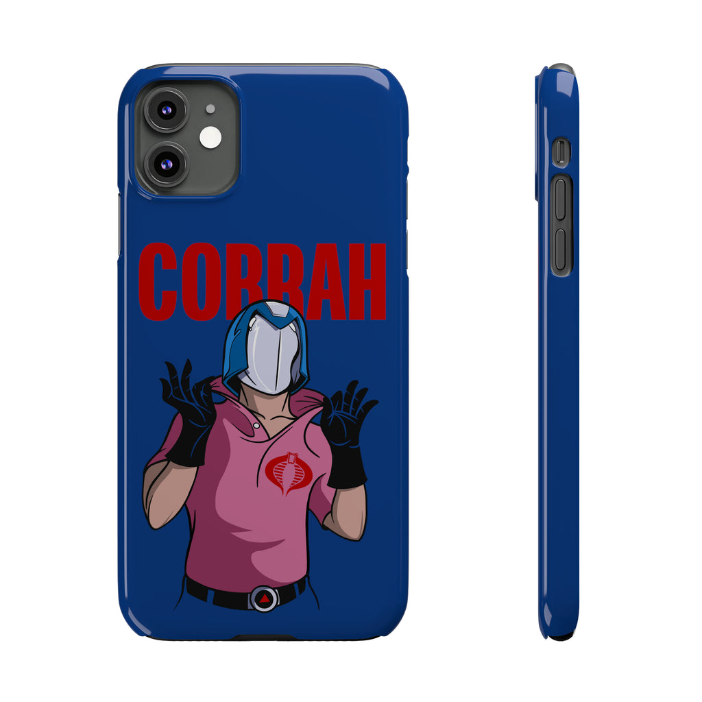 GI Joe inspired "Cobrah" Cobra Commander slim phone cases - Rerun Designs