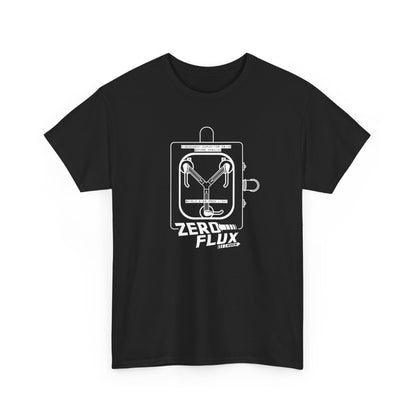 Back to the Future movie inspired "Zero Flux Given" flux capacitor unisex cotton t-shirt