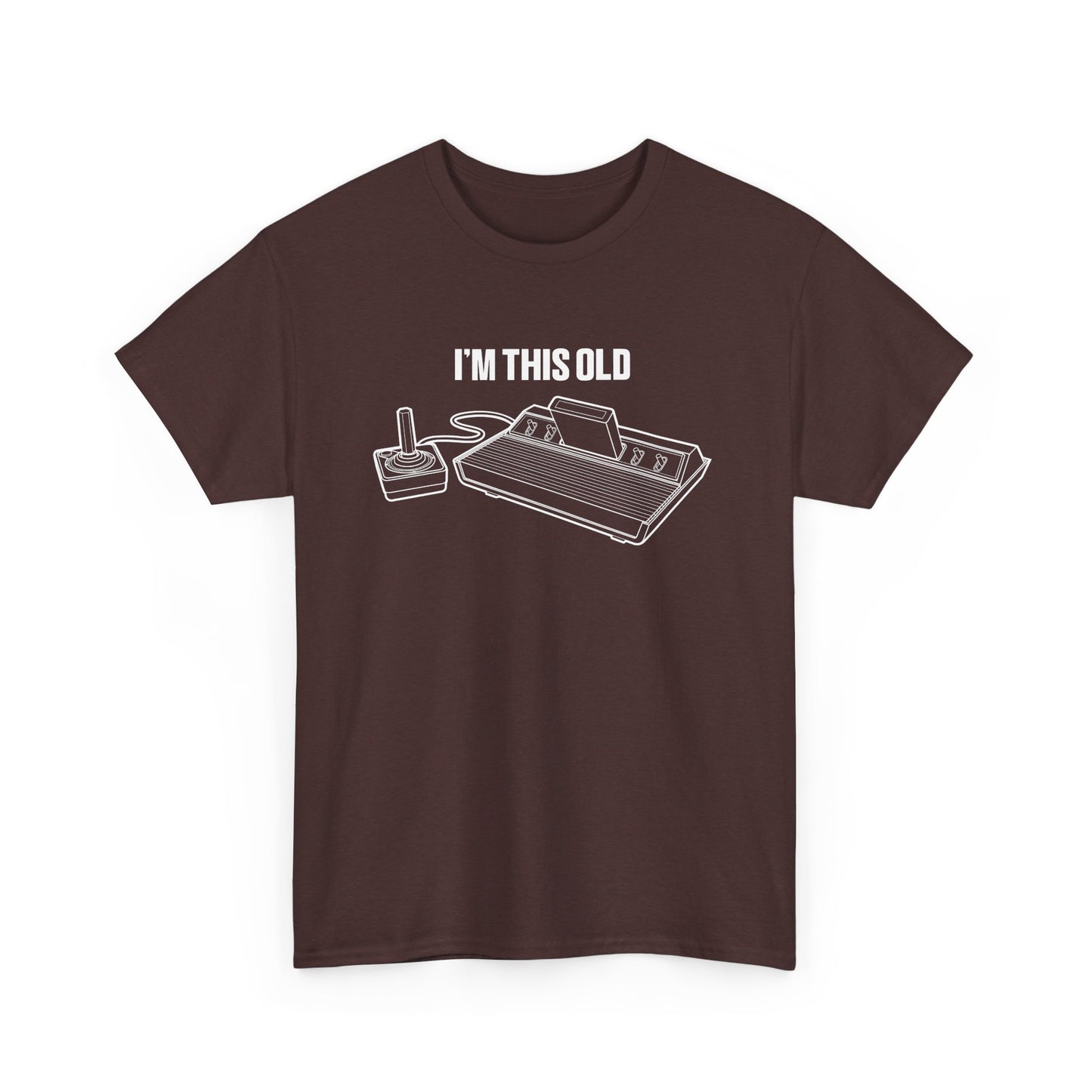 I'm this old - vintage gaming console unisex tshirt