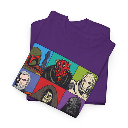 Villains of the Galaxy - Star Wars villains unisex t-shirt