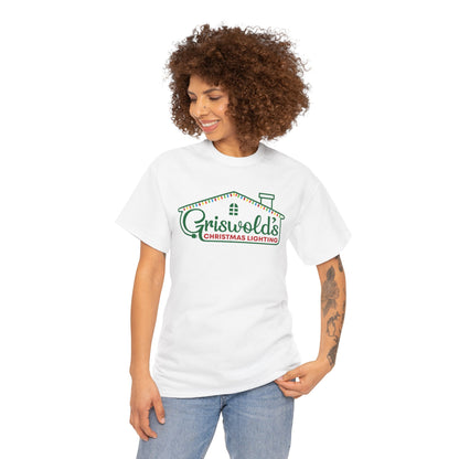 Griswold's Christmas Lighting - National Lampoon Christmas Vacation Clark Griswold inspired unisex t-shirt