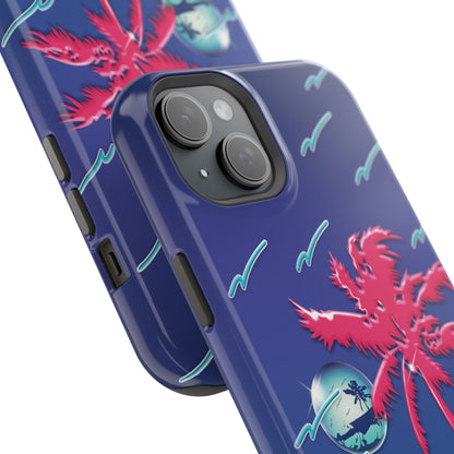 Pink Palm - Trapper Keeper inspired tough MagSafe® iPhone cases