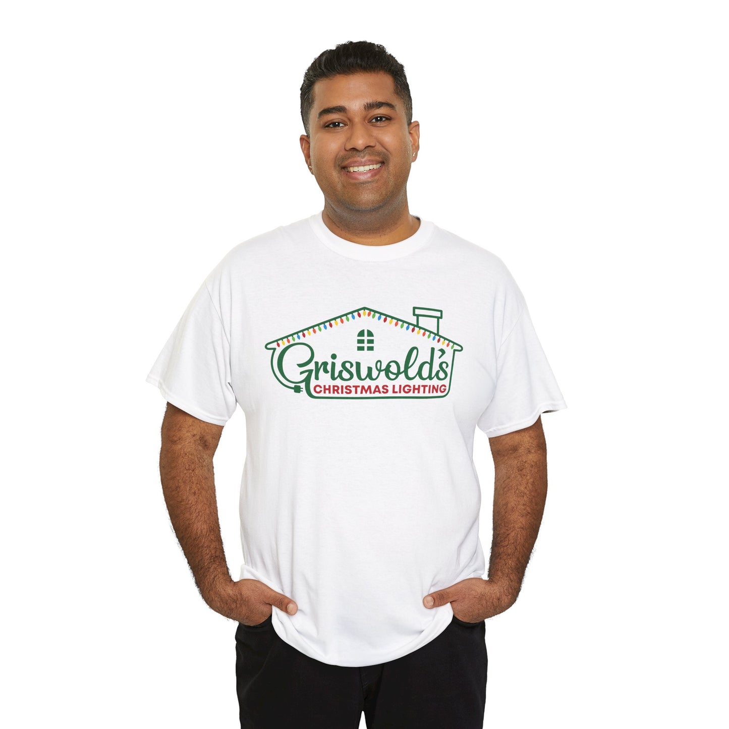 Griswold's Christmas Lighting - National Lampoon Christmas Vacation Clark Griswold inspired unisex t-shirt
