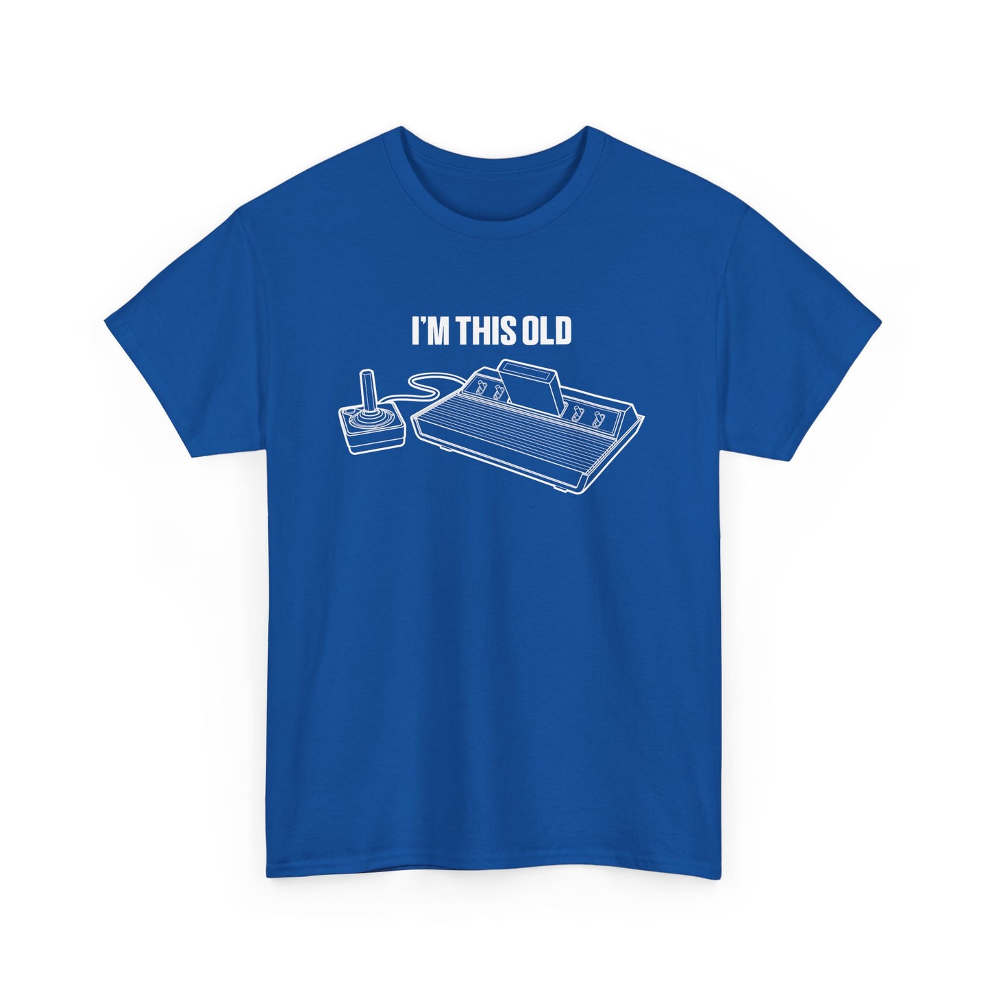 I'm this old - vintage gaming console unisex tshirt