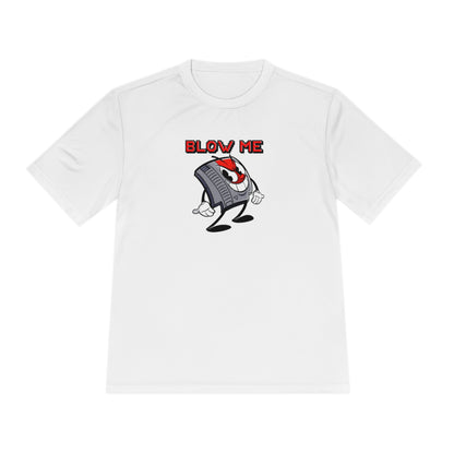 "Blow Me" classic NES video game cartridge inspired retro mascot t-shirt