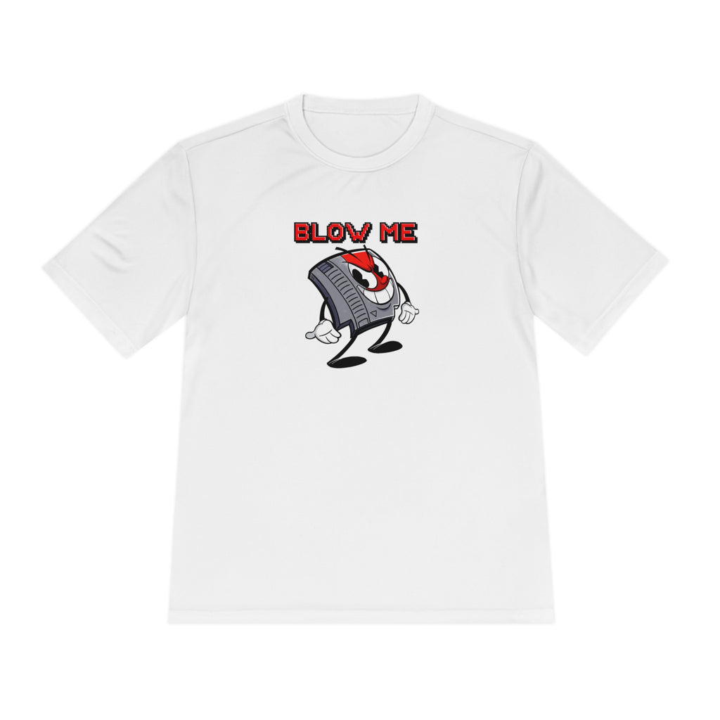 "Blow Me" classic NES video game cartridge inspired retro mascot t-shirt