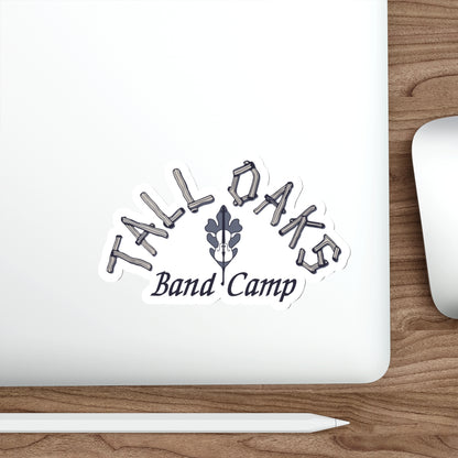 American Pie movie inspired Tall Oaks Band Camp die-cut stickers