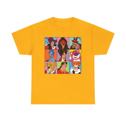 Villains' Club - Disney male villains unisex t-shirt