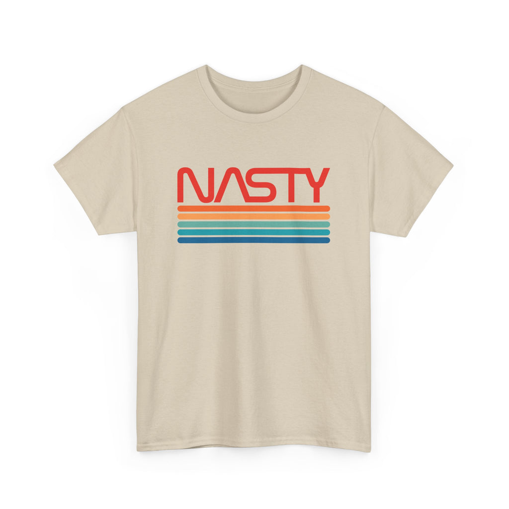 NASTY vintage rainbow NASA logo inspired t-shirt