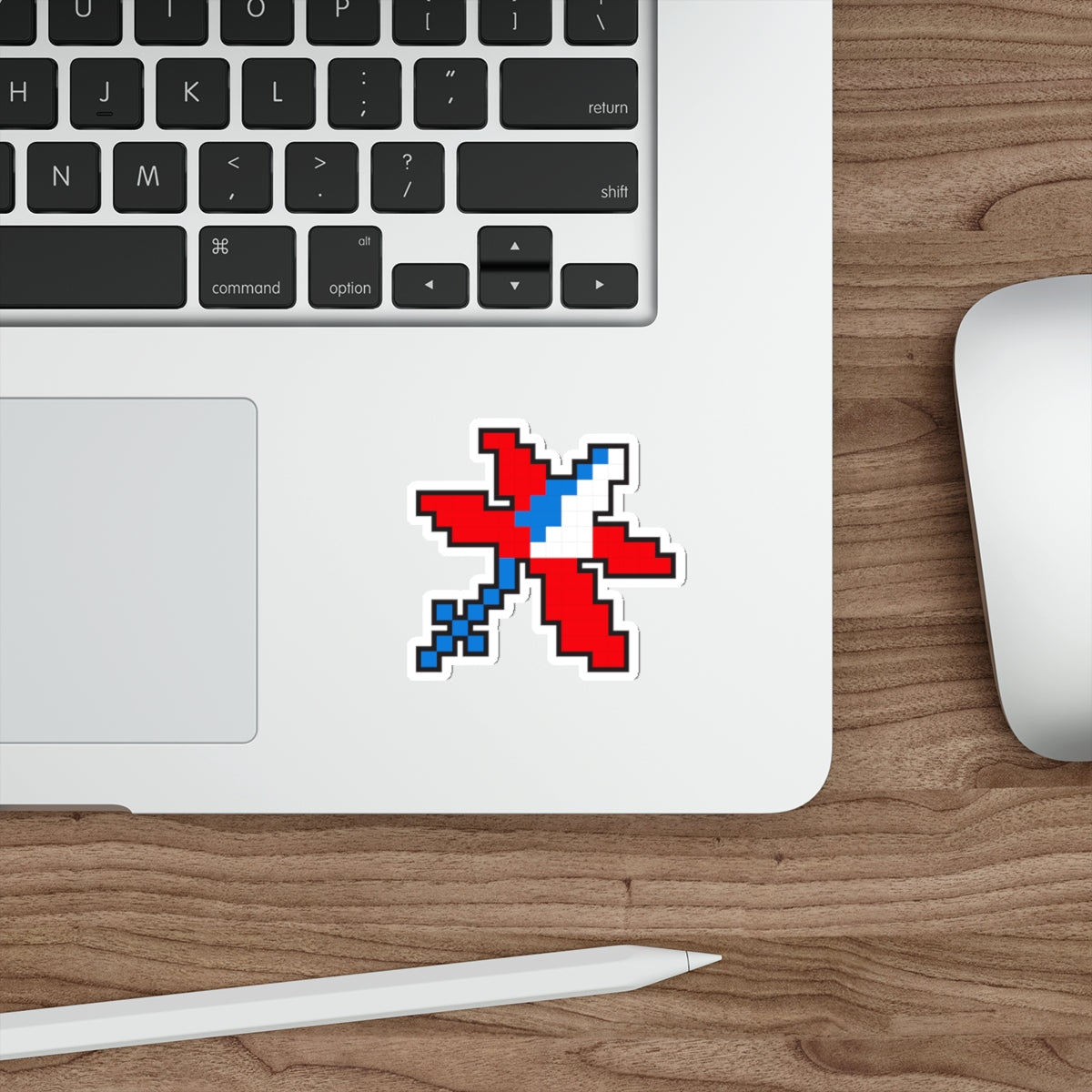 8-bit Legends: Galaga Satellite die-cut stickers